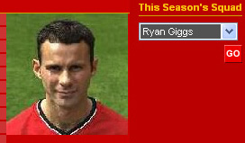 Ryan Giggs Ryan Giggs i Manchester United