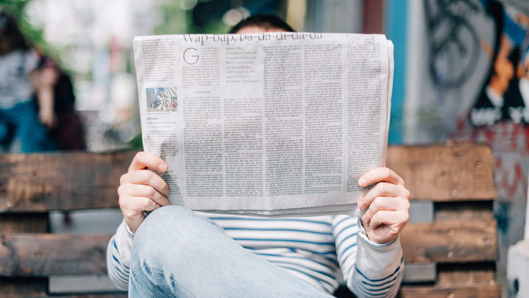 Tidningsläsare